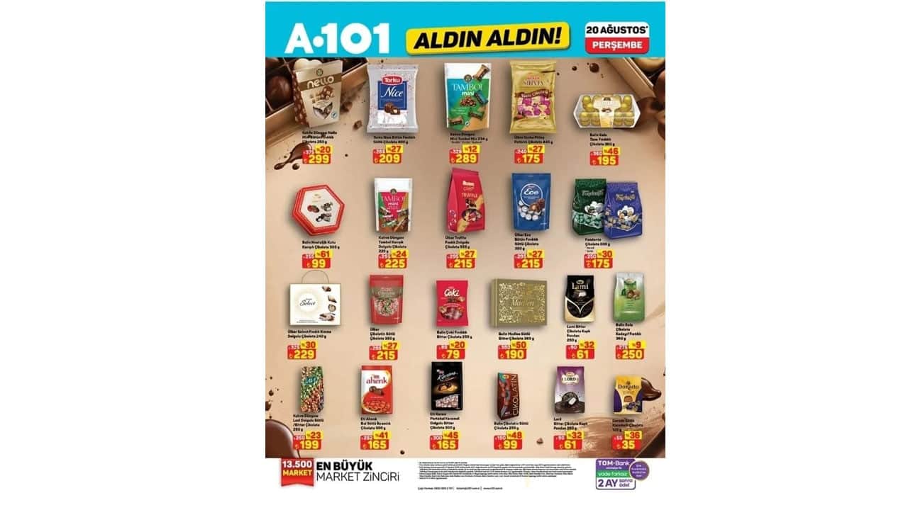Foto - Ezber bozan dev aktüel ürünler fırtınası başlıyor! A101'de 20-26 Ağustos günleri arasında dev indirimler