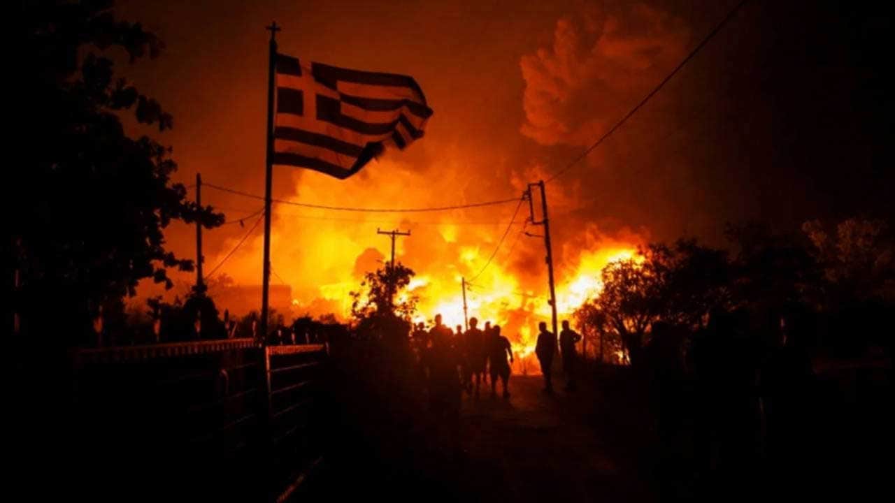 Foto - Felaketi yaşayan Yunanistan'da bilanço açıklandı