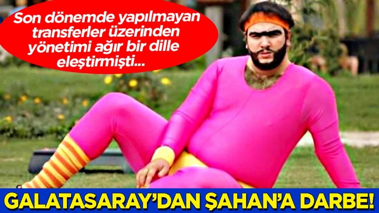 Galatasaray yönetimi 'madem öyle, işte böyle' dedi: Şahan Gökbakar'a kovulma darbesi!