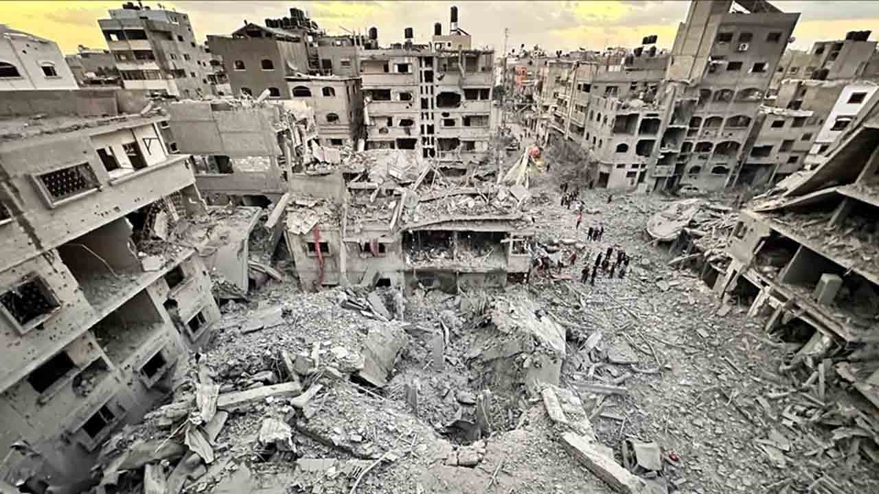 Foto - Gazze'de enkaz altından acı bilanço: 112 Filistinlinin cansız bedenine ulaşıldı