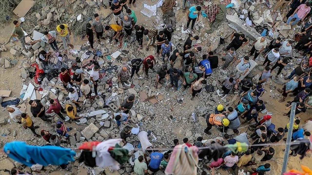 Foto - Gazze’de soykırım hala devam ediyor Hepiniz oradaydınız ve hala oradasınız!