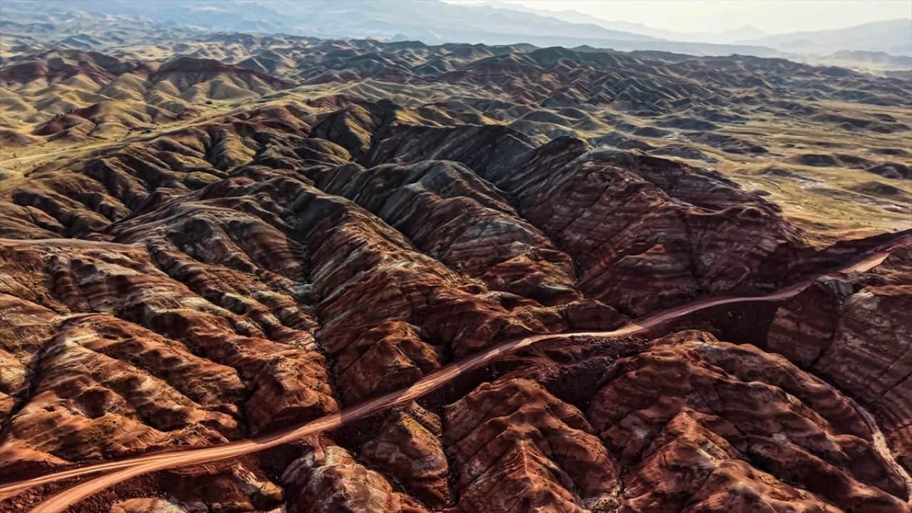 Foto - Gökkuşağı Tepeleri dikkat çekiyor! Ziyaretçilerine güzel manzaralar sunuyor