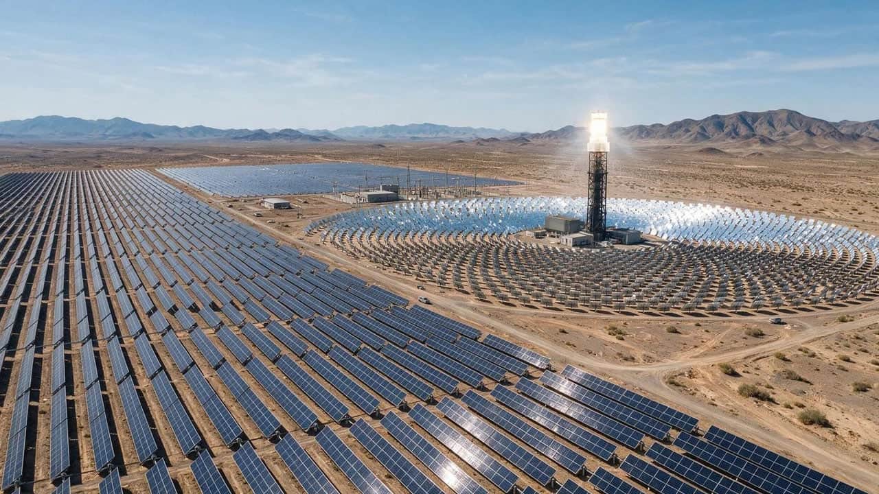 Güneş battıktan sonra da elektrik üretiyor! Çin’den bataryasız dev santral hamlesi