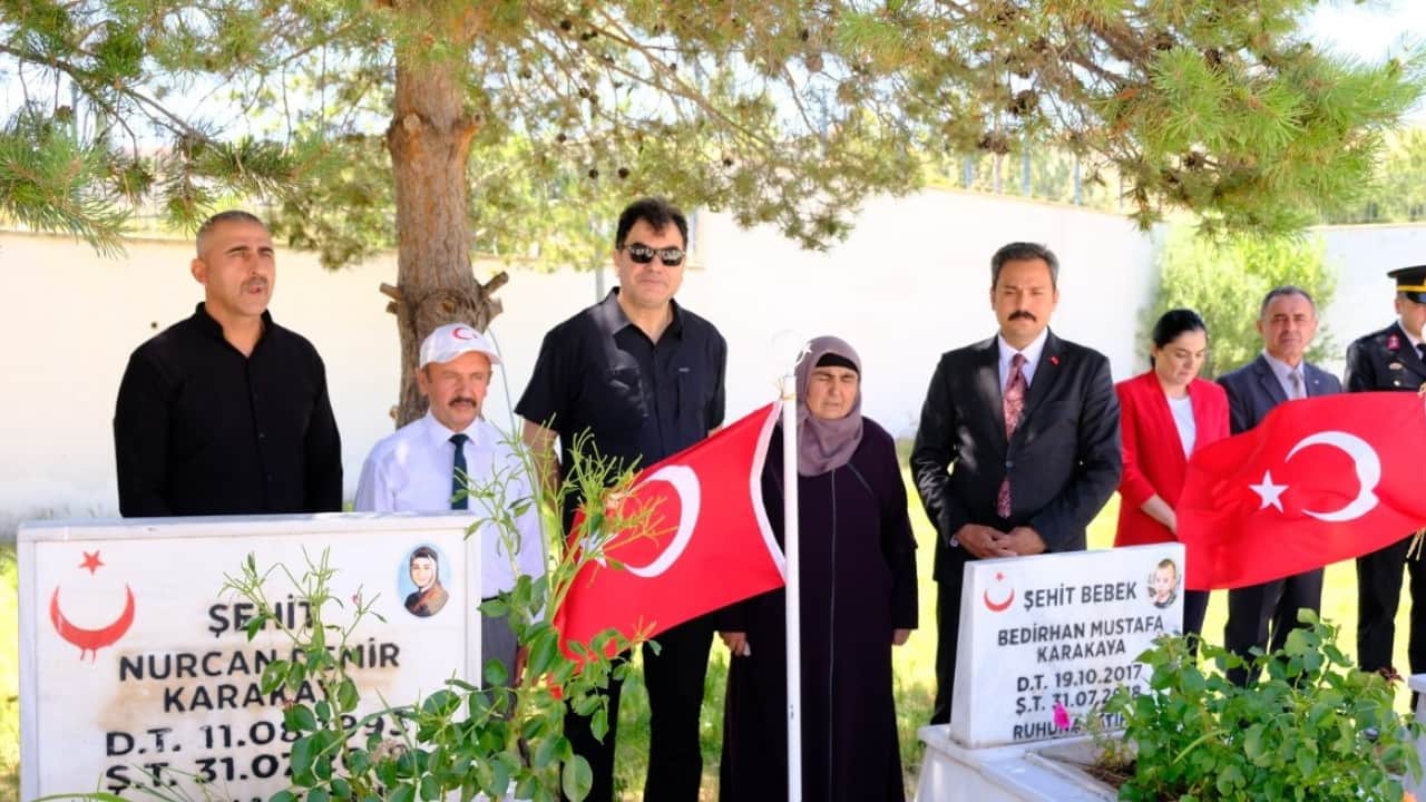 Foto - Hainler 8 yıl önce şehit etmişti! Bedirhan bebek ve annesi dualarla anıldı