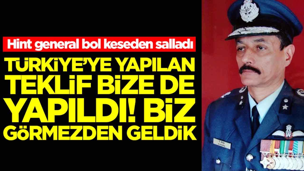Hint general bol keseden salladı: Türkiye'ye yapılan teklif bize de yapıldı, biz görmezden geldik