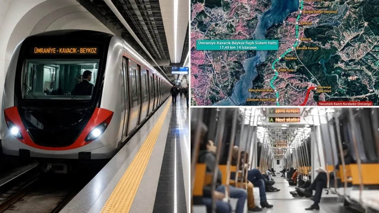 Foto - İBB durdu, iş yine Bakanlığa düştü! İstanbul’a yeni metro hattı geliyor: İşte 14 istasyon ve güzergah