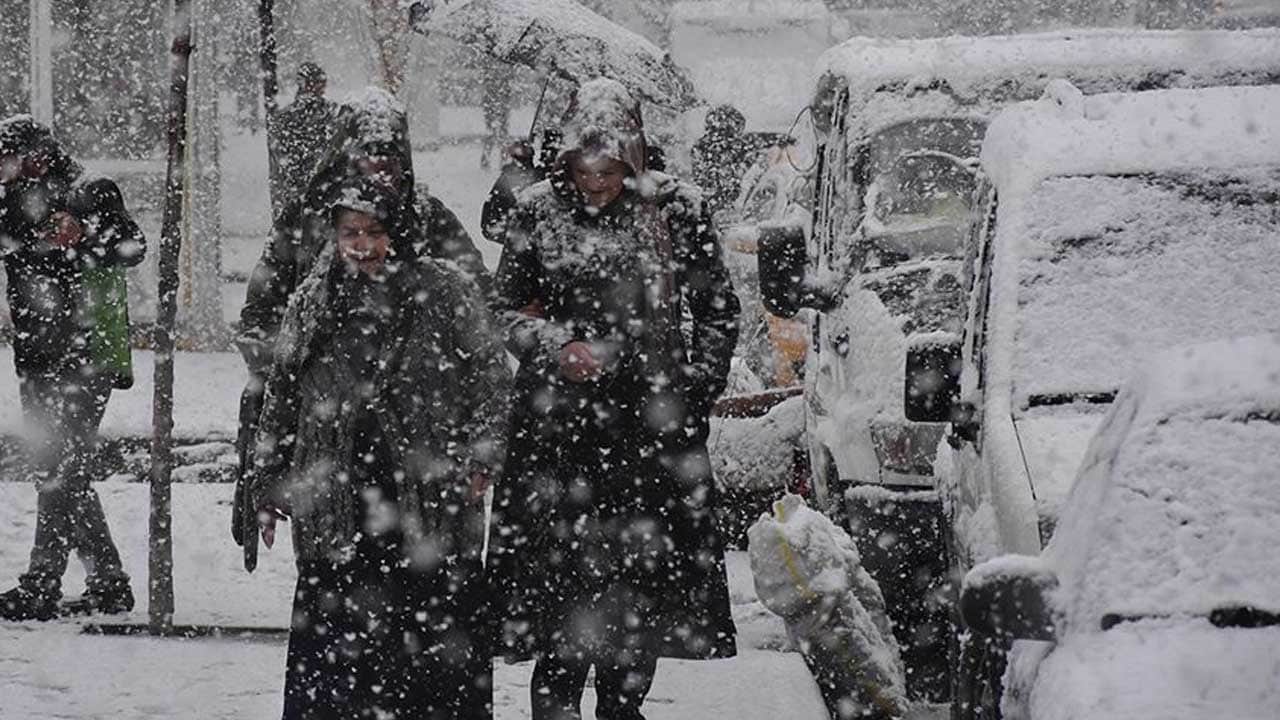 Foto - İçişleri Bakanlığı uyardı! Kuvvetli kar yağışı geliyor
