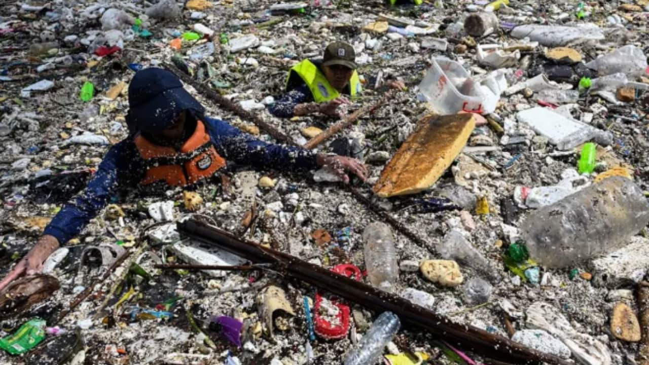 Foto - Dünyayı şok eden görüntüler: İnsanlar çöplerin içinde yüzüyor!