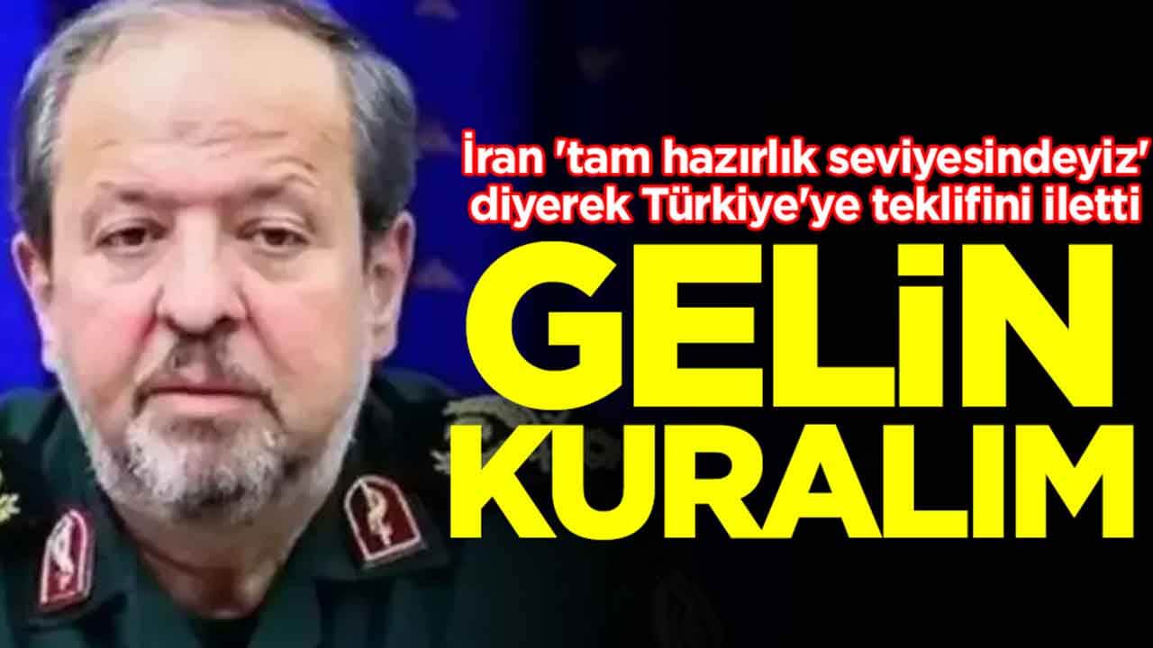 İran 'tam hazırlık seviyesindeyiz' diyerek Türkiye'ye teklifini iletti: Gelin kuralım