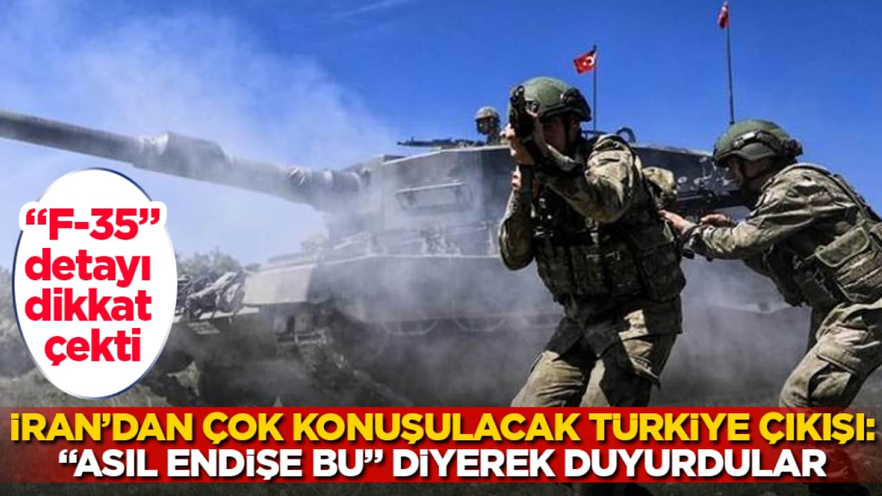 İran’dan çok konuşulacak Türkiye çıkışı: "Asıl endişe bu" diyerek duyurdular: "F-35" detayı dikkat çekti