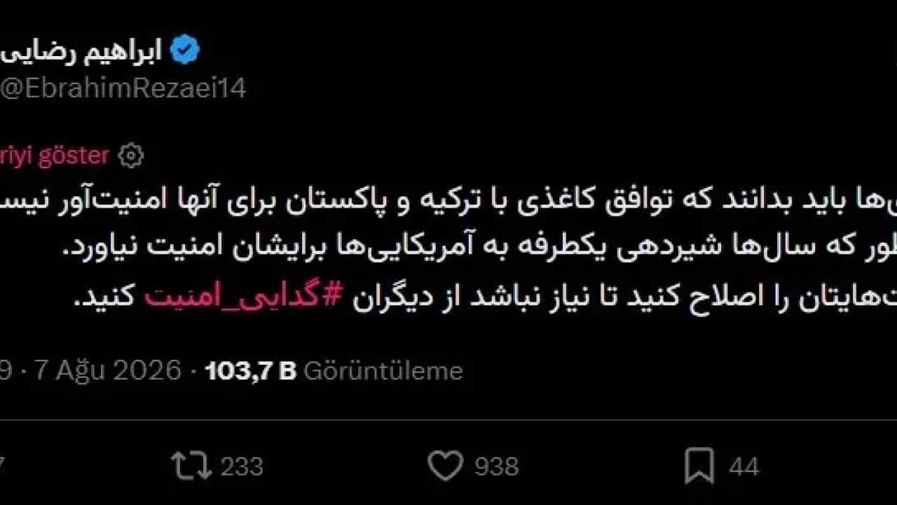 Foto - İran'dan hiç beklenmedik Türkiye çıkışı: Bu anlaşma güvenlik getirmez