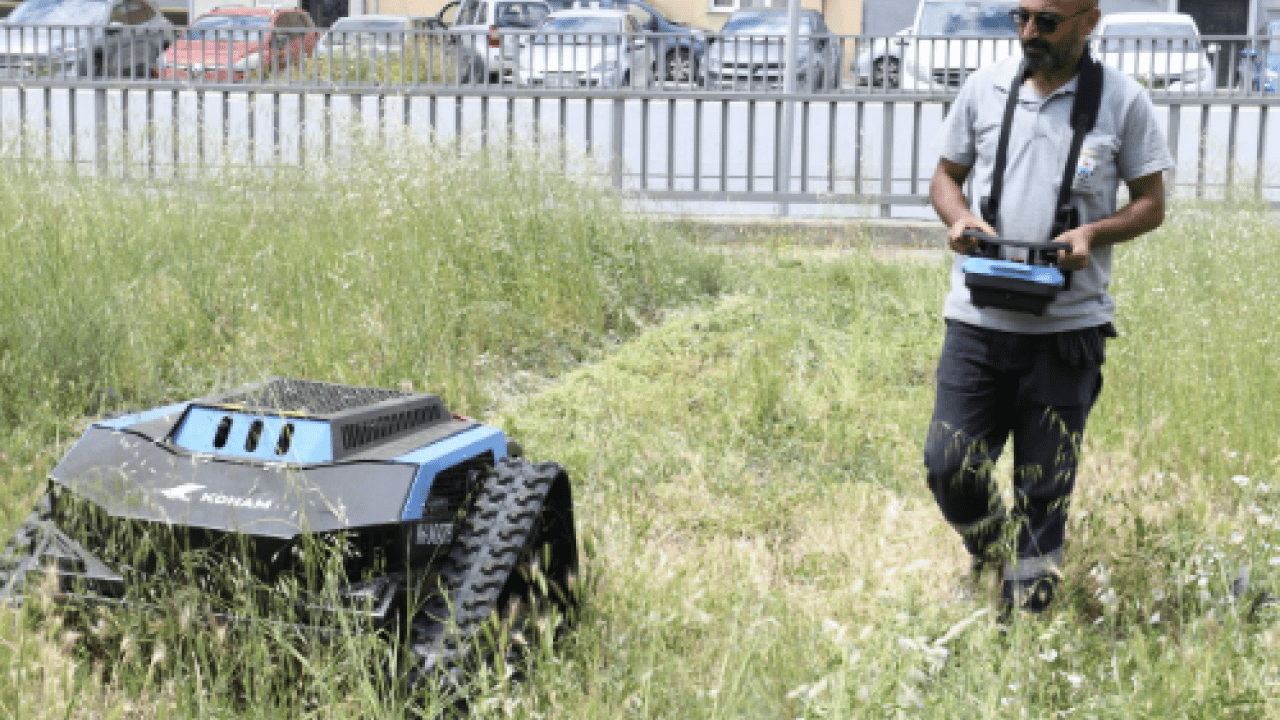 Foto - İşçilerin yerini aldılar: Robotlar sahada çalışmaya başladı!