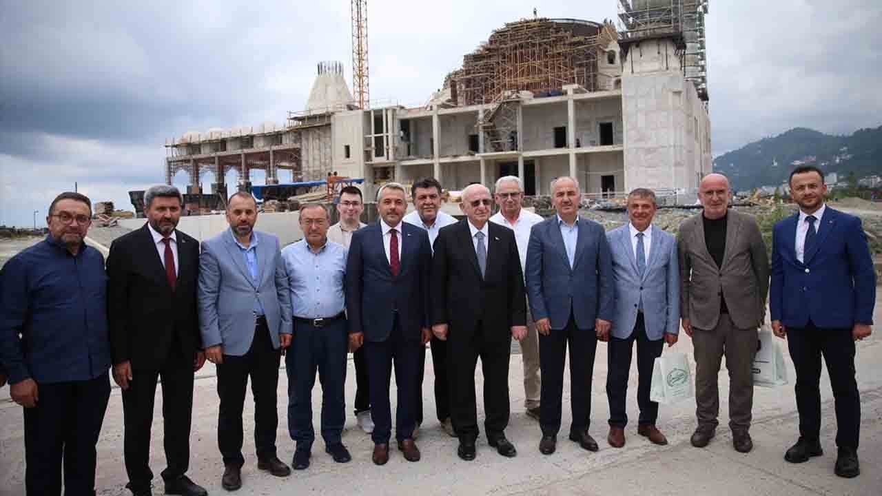 Foto - Recep Tayyip Erdoğan Camisinin inşaatı hızla ilerliyor