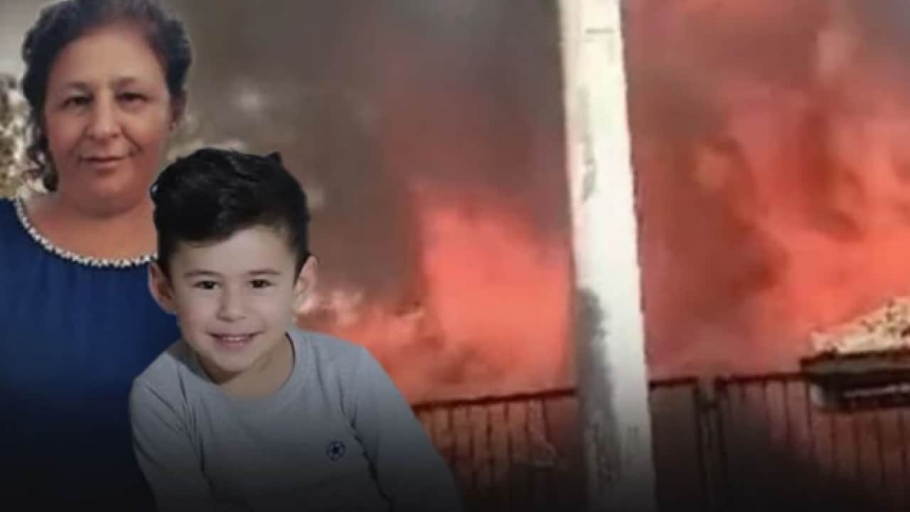 Foto - İzmir yangınında kahreden detay: Torununu korurken can verdi