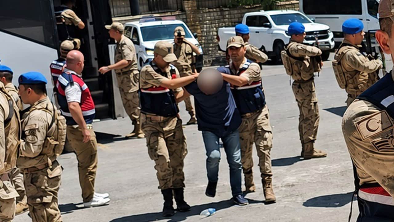 Foto - Jandarma kıyafetiyle 80 milyon liralık vurgun! Adliyeye böyle geldiler