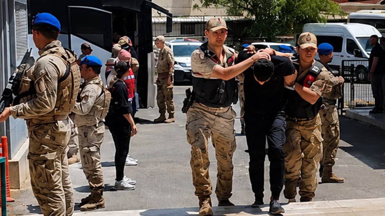 Foto - Jandarma kıyafetiyle 80 milyon liralık vurgun! Adliyeye böyle geldiler