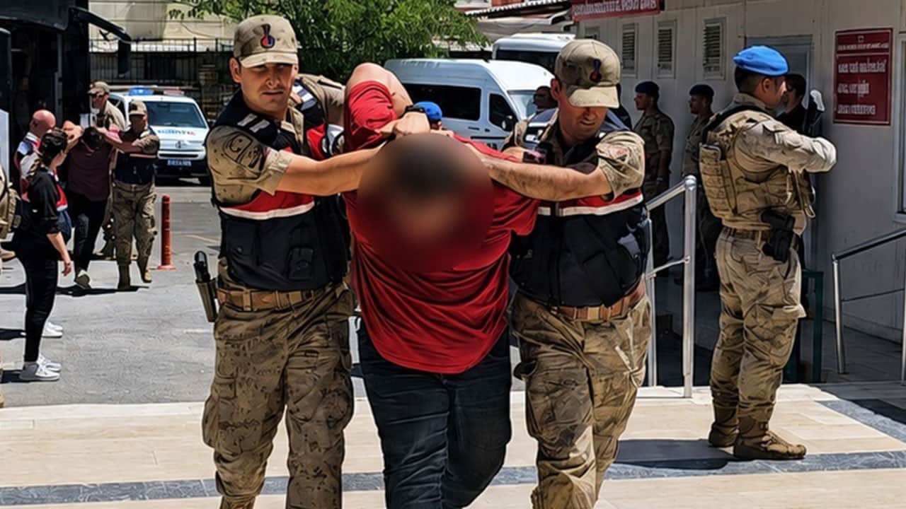 Foto - Jandarma kıyafetiyle 80 milyon liralık vurgun! Adliyeye böyle geldiler