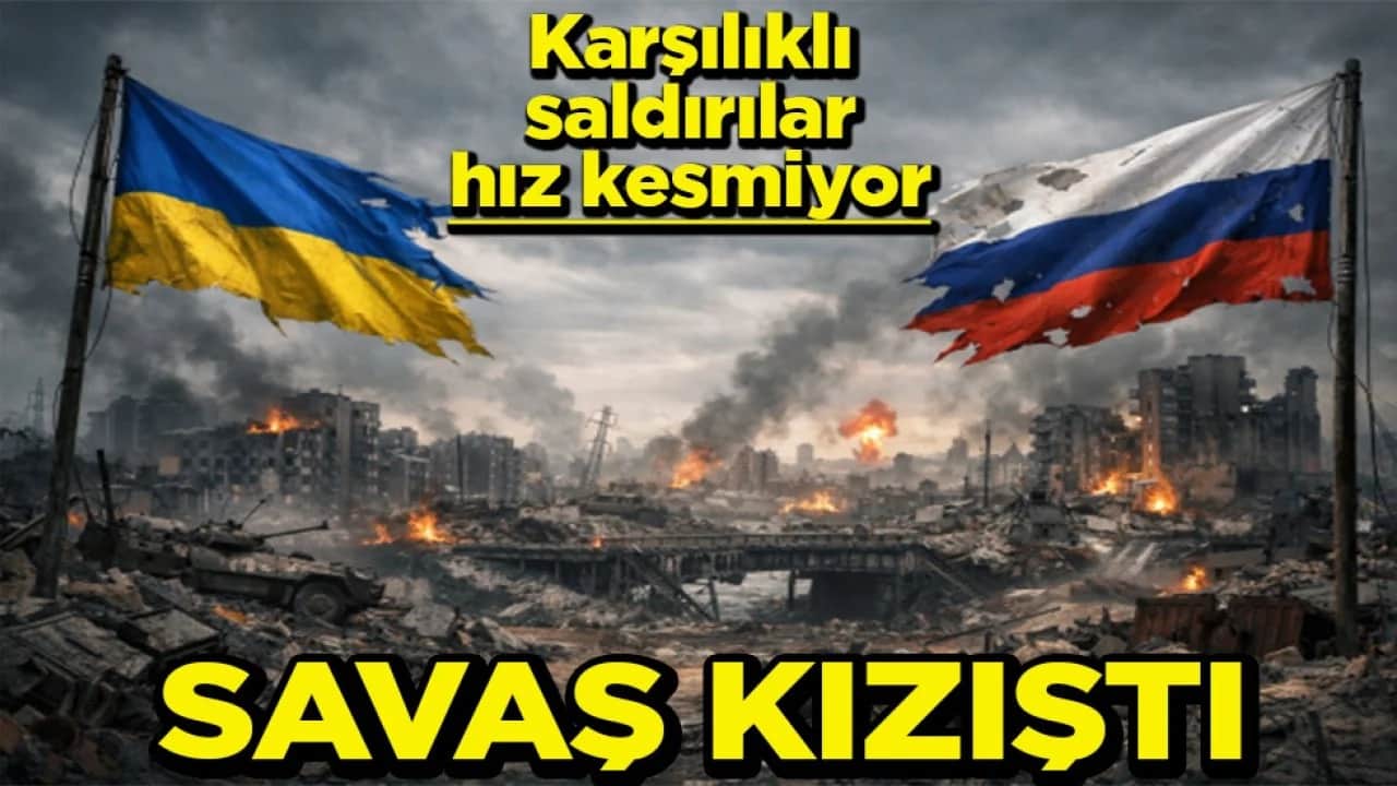Karşılıklı saldırılar hız kesmiyor Savaş kızıştı