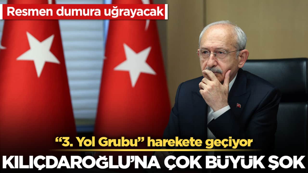 Kemal Kılıçdaroğlu’na çok büyük şok! "3. Yol Grubu" harekete geçiyor: Resmen dumura uğrayacak