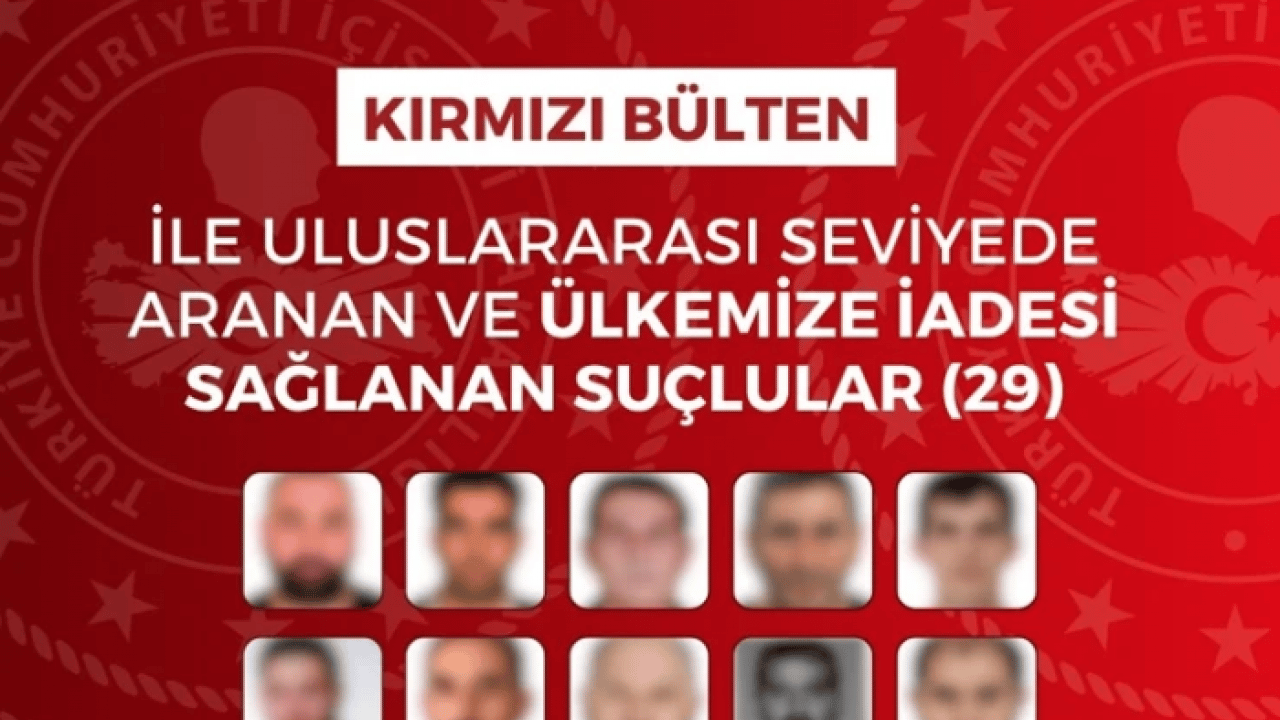 Foto - Kırmızı bültenle her yerde aranıyorlardı! Peşinde olduğumuz 54 isim yurda getirildi