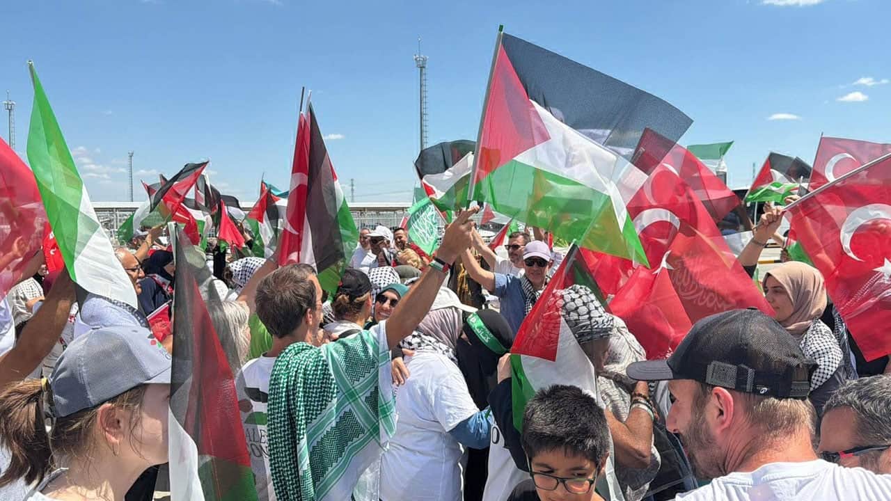 Foto - Konvoy Türkiye’ye giriş yaptı! Srebrenitsa’dan Filistin’e dayanışma yolculuğu