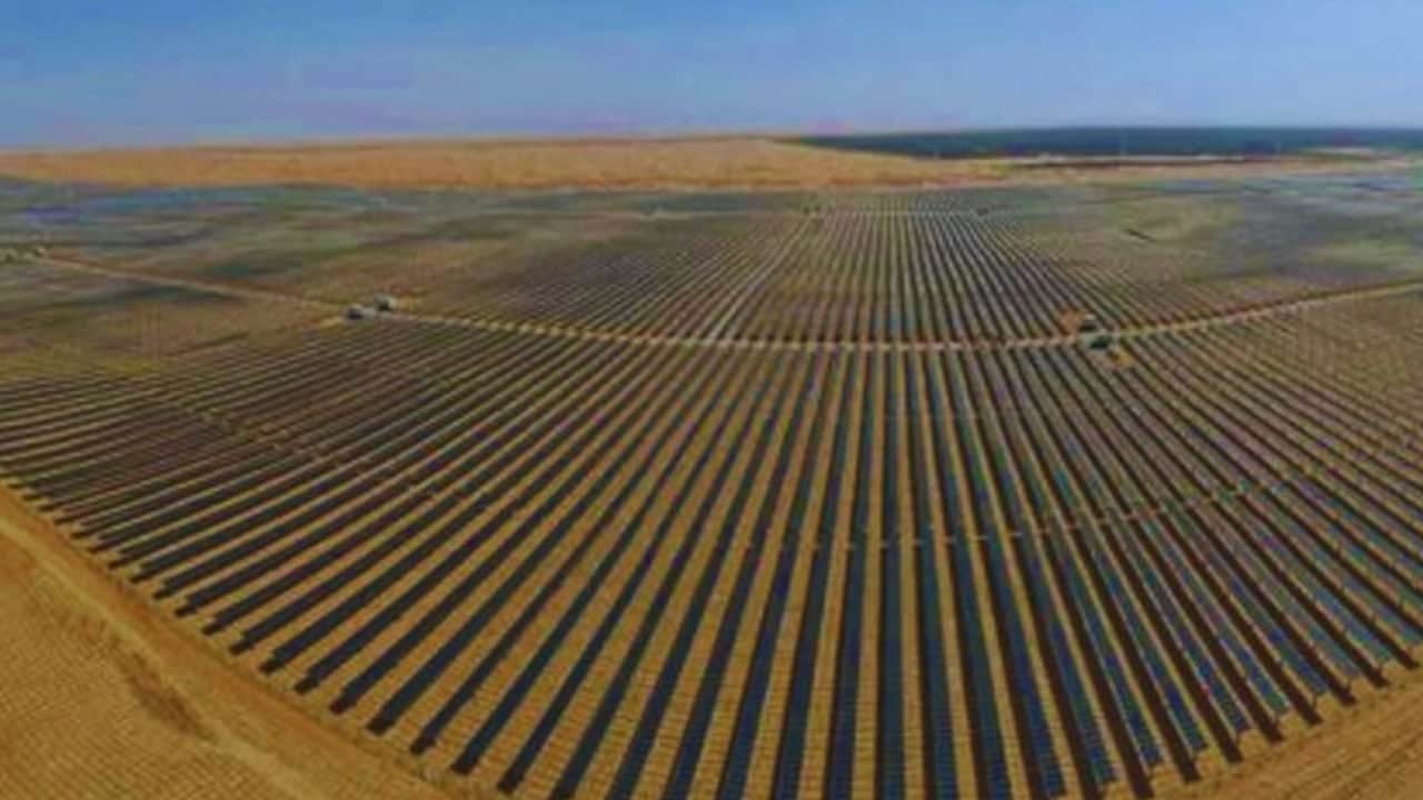 Kurdukları dev güneş tarlası çölün kaderini değiştirdi: Çöl yeşillenmeye başladı