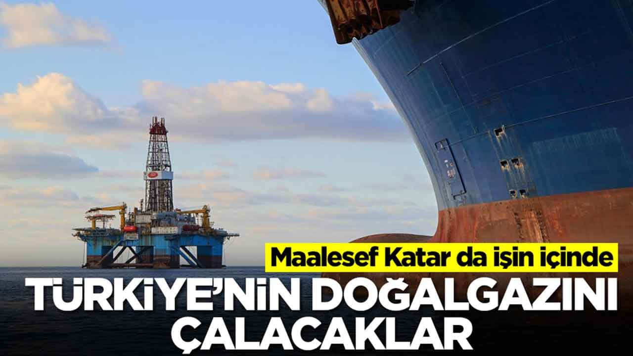 Maalesef dost Katar da işin içinde: Türkiye'nin doğalgazını çalacaklar