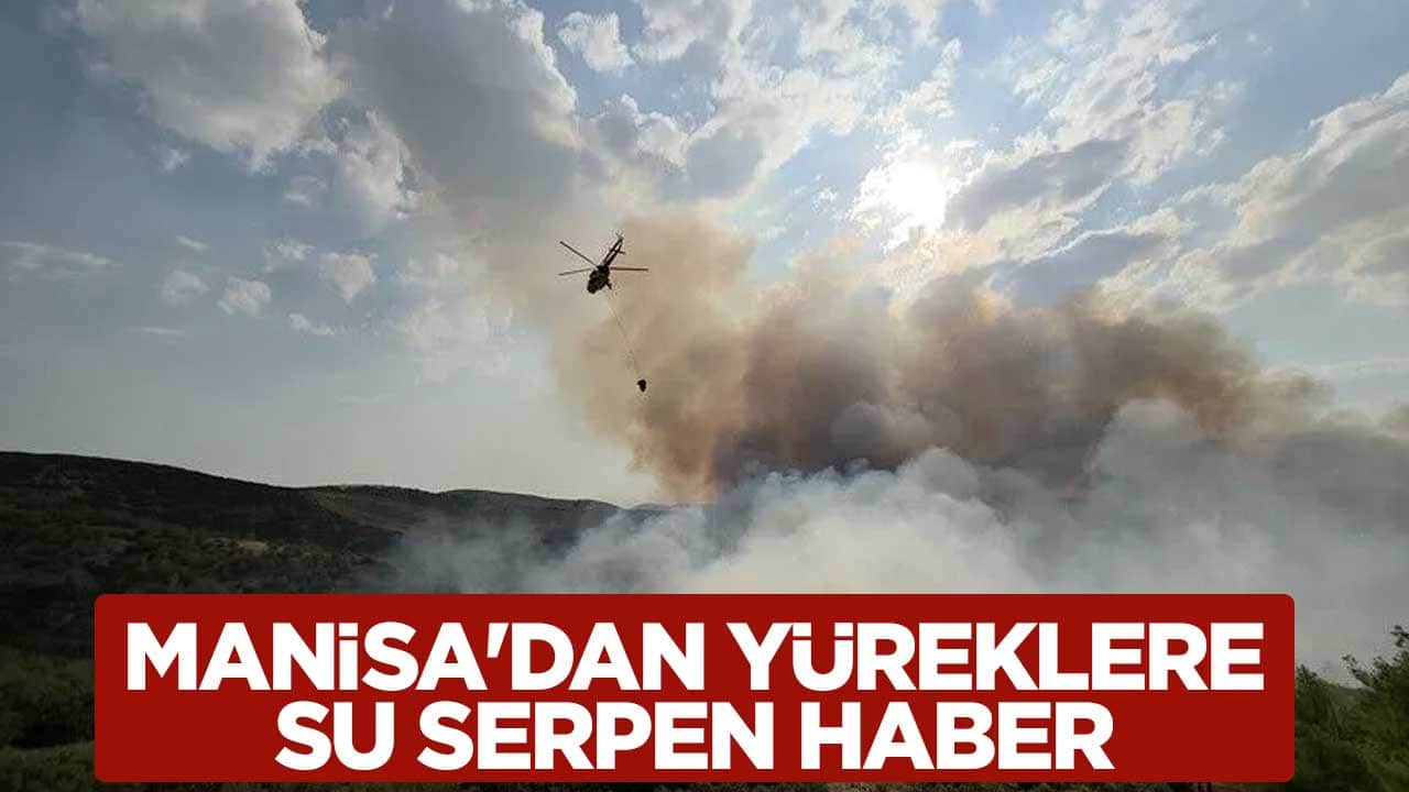 Manisa'dan yüreklere su serpen haber