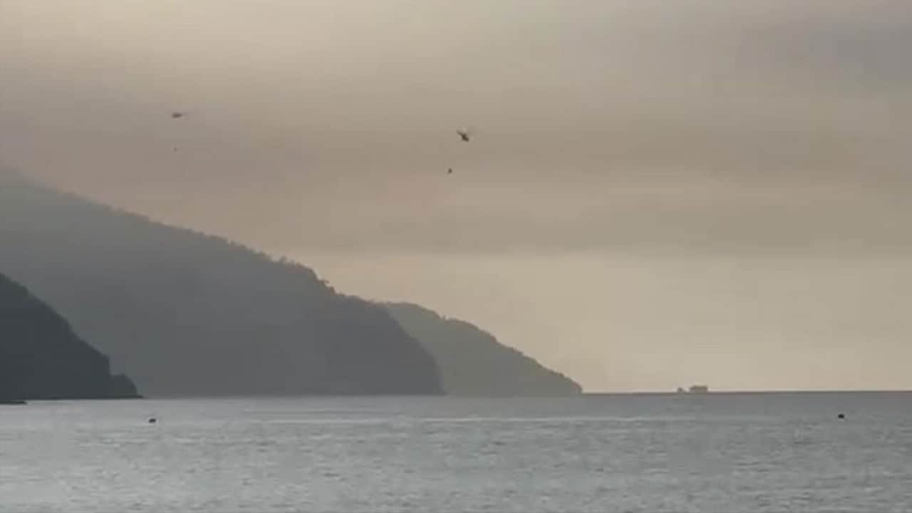 Foto - Marmaris'te çıkan orman yangınında 2. gün! Müdahale devam ediliyor