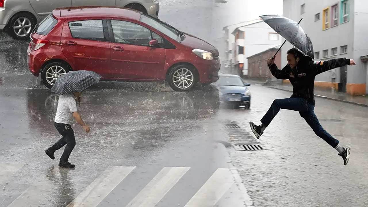 Foto - Meteoroloji uyardı: Tam 11 il için sarı alarm verildi! Şiddetli fırtına ve gök gürültülü sağanak geliyor!