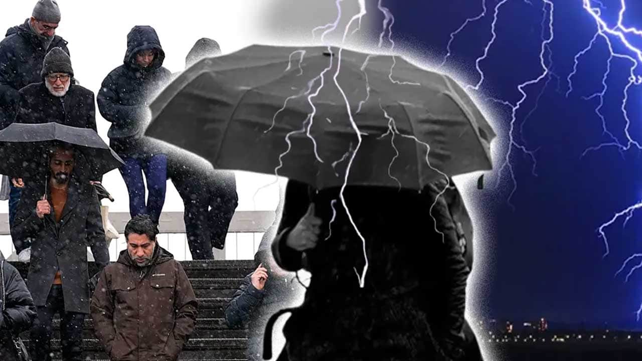 Foto - Meteoroloji uyardı: Tam 11 il için sarı alarm verildi! Şiddetli fırtına ve gök gürültülü sağanak geliyor!