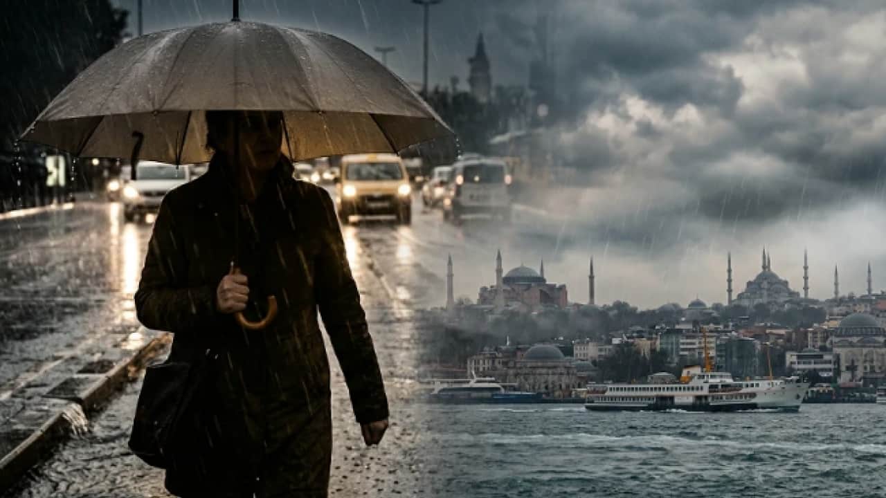 Foto - Meteoroloji’den hava durumu uyarısı: İstanbul ve 7 il için alarm verildi: Dev fırtına kapıda!