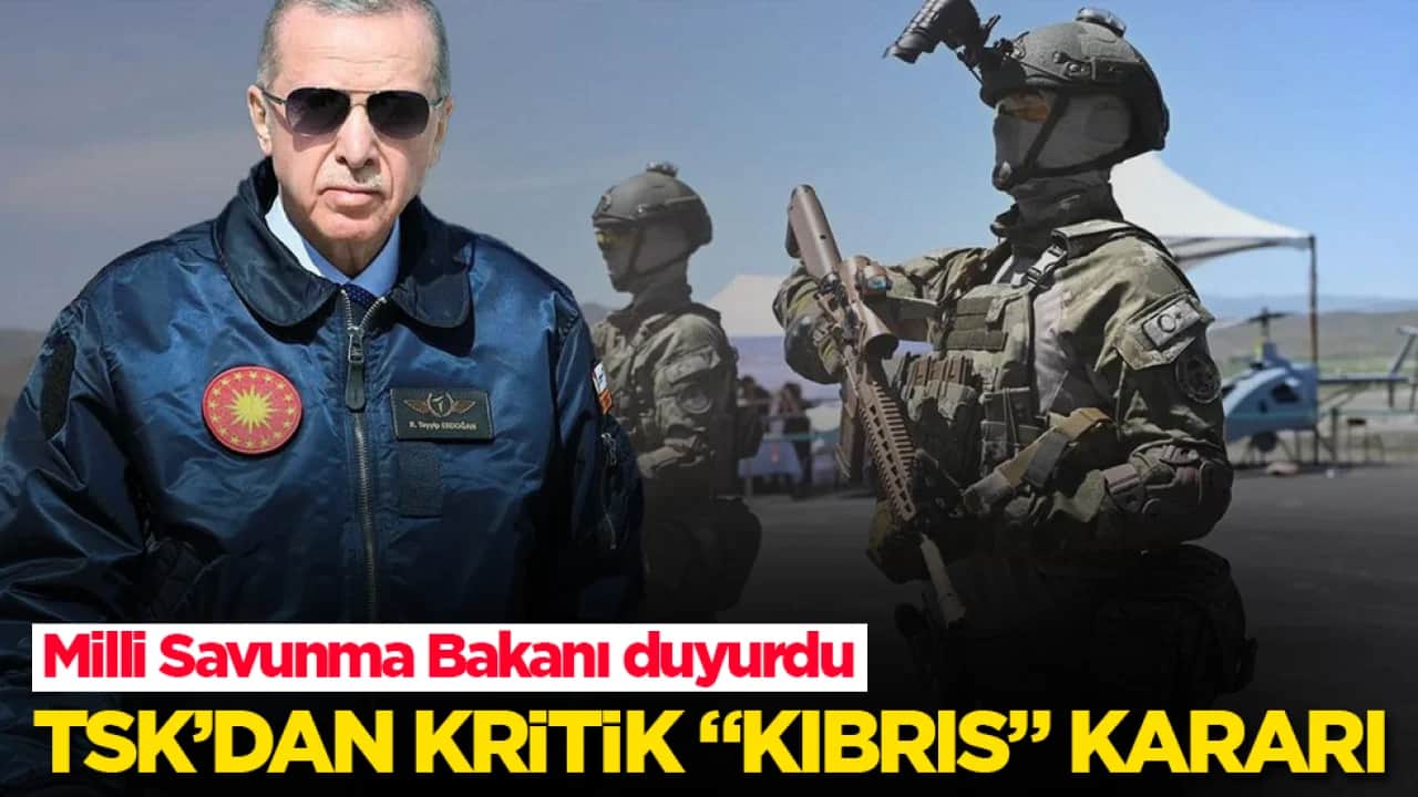 Milli Savunma Bakanı duyurdu! TSK’dan kritik "Kıbrıs" kararı