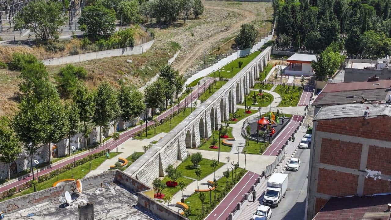 Foto - Mimar Sinan'ın mirasıydı! ‘Su Kemeri Vadisi’ kültür ve yaşam alanına dönüşüyor