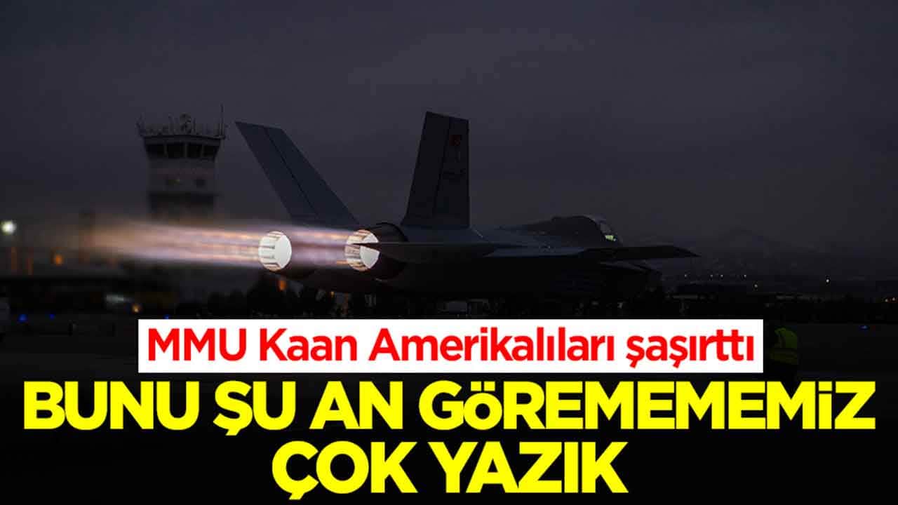 MMU Kaan Amerikalıları şaşırttı: Tam anlamıyla Raptor havası veriyor