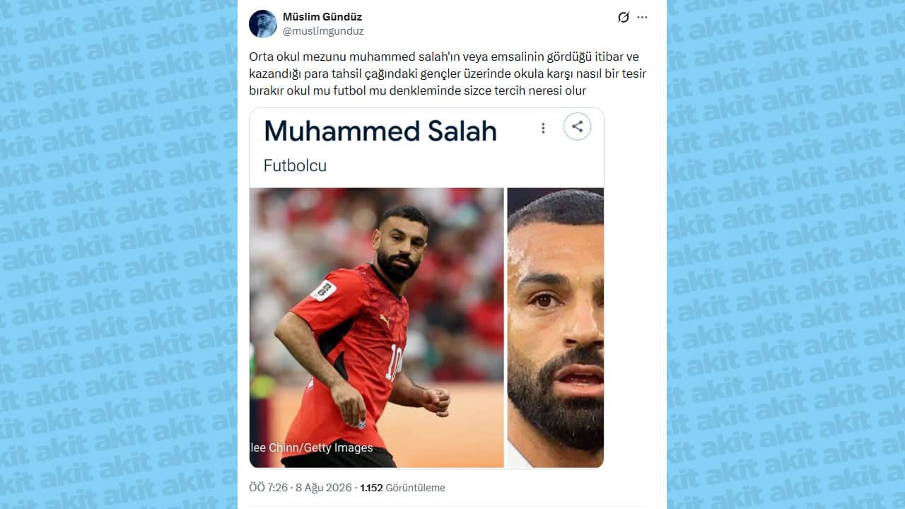 Foto - Müslim Gündüz'ün 'Salah' yorumu gündemi salladı! Hiç beklenmedik yerden vurdu