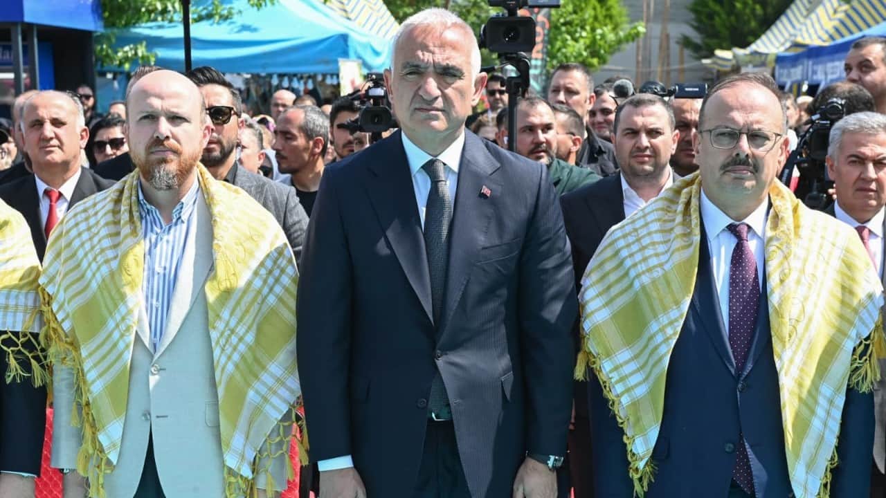 Foto - Nazilli'de festival heyecanı: Bakan Ersoy üreticiler ve sanatkârlarla bir araya geldi...