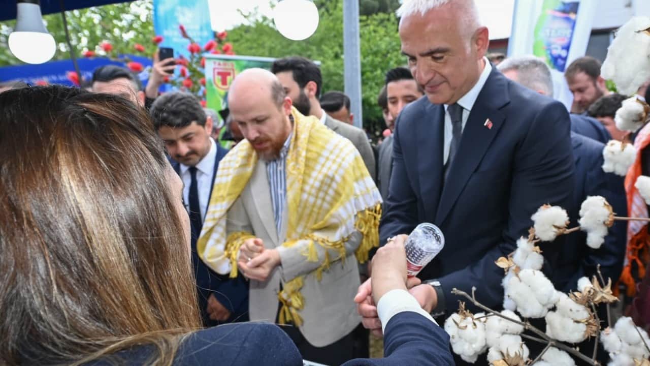 Foto - Nazilli'de festival heyecanı: Bakan Ersoy üreticiler ve sanatkârlarla bir araya geldi...
