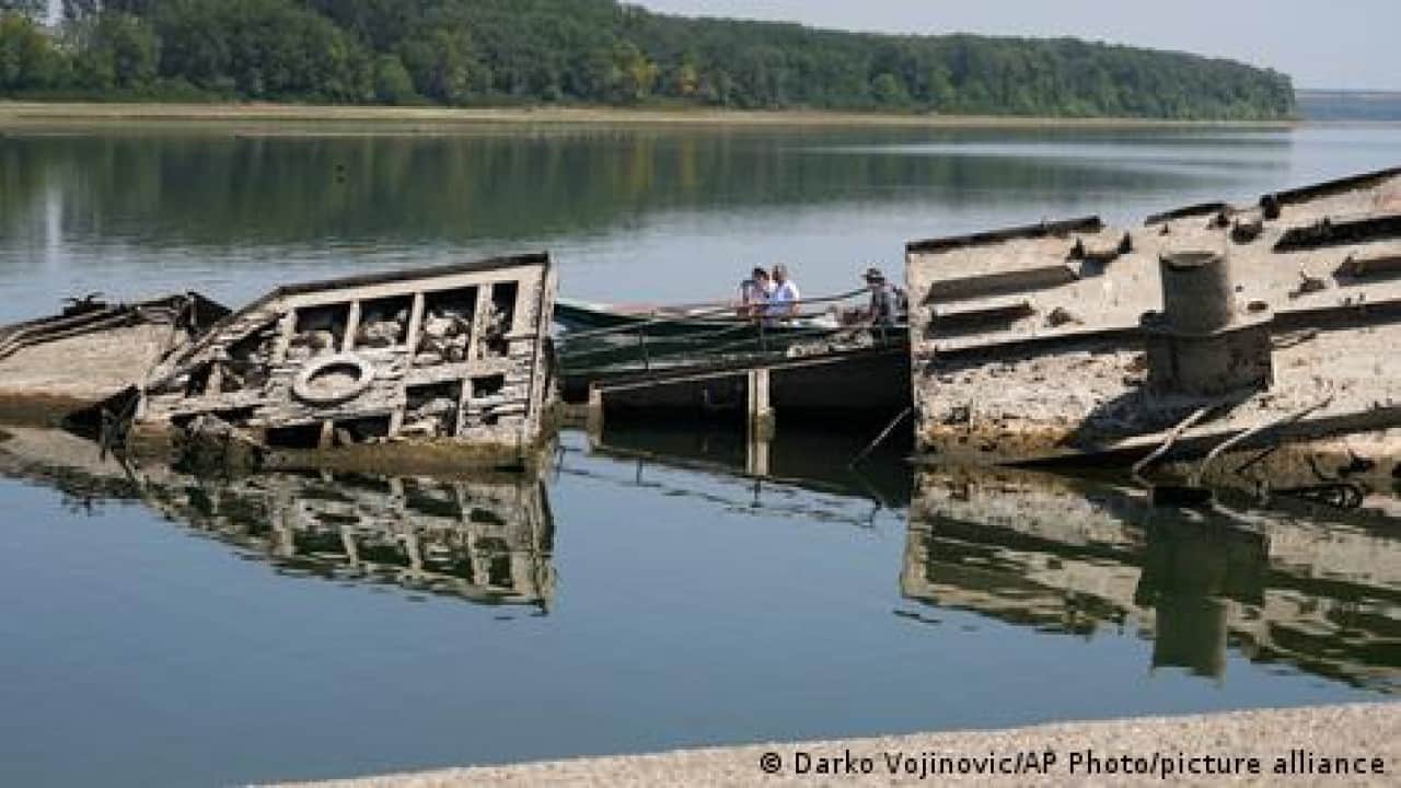Foto - Nehirler kurudu taşımacılık bitti Alman ekonomisini bu defa kuraklık vurdu