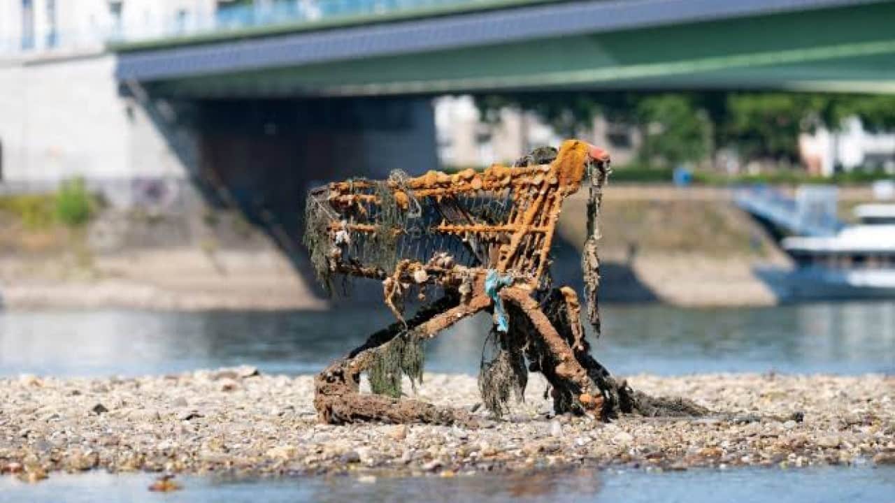 Foto - Nehirler kurudu taşımacılık bitti Alman ekonomisini bu defa kuraklık vurdu
