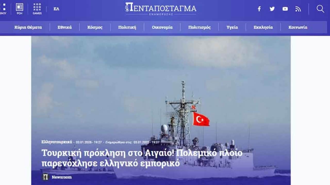 Foto - Ödleri koptu: Türk savaş gemisinin müdahalesine maruz kaldık, gemiyi geri çektik