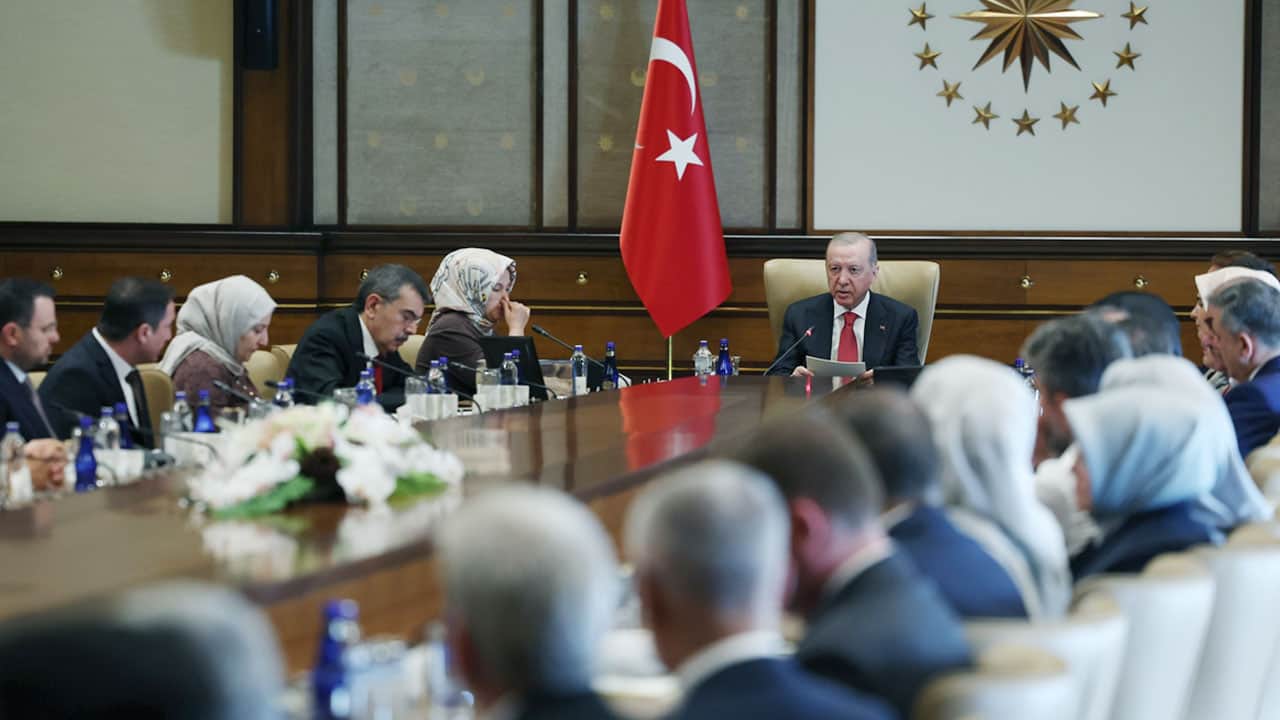 Foto - Okul saldırısında hayatını kaybetmişlerdi! Cumhurbaşkanı Erdoğan aileleri kabul etti