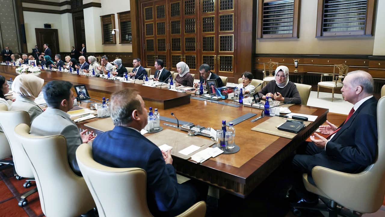 Foto - Okul saldırısında hayatını kaybetmişlerdi! Cumhurbaşkanı Erdoğan aileleri kabul etti