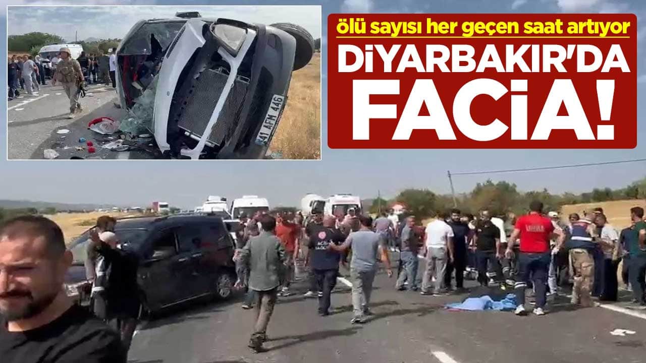 Ölü sayısı her geçen saat artıyor Dİyarbakır'da facİa!