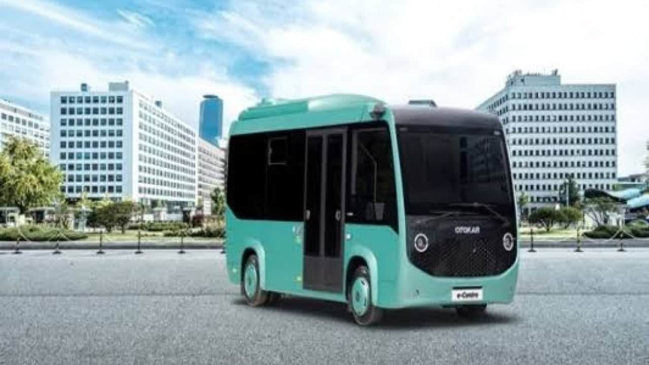 Foto - Otokar'ın sürücüsüz elektrikli otobüsü Avusturya yollarında