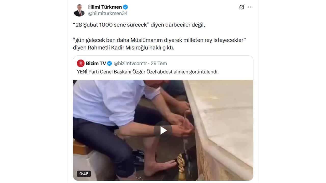 Foto - Özgür Özel’in görüntülerine efsane yorum! "Kadir Mısıroğlu haklı çıktı"
