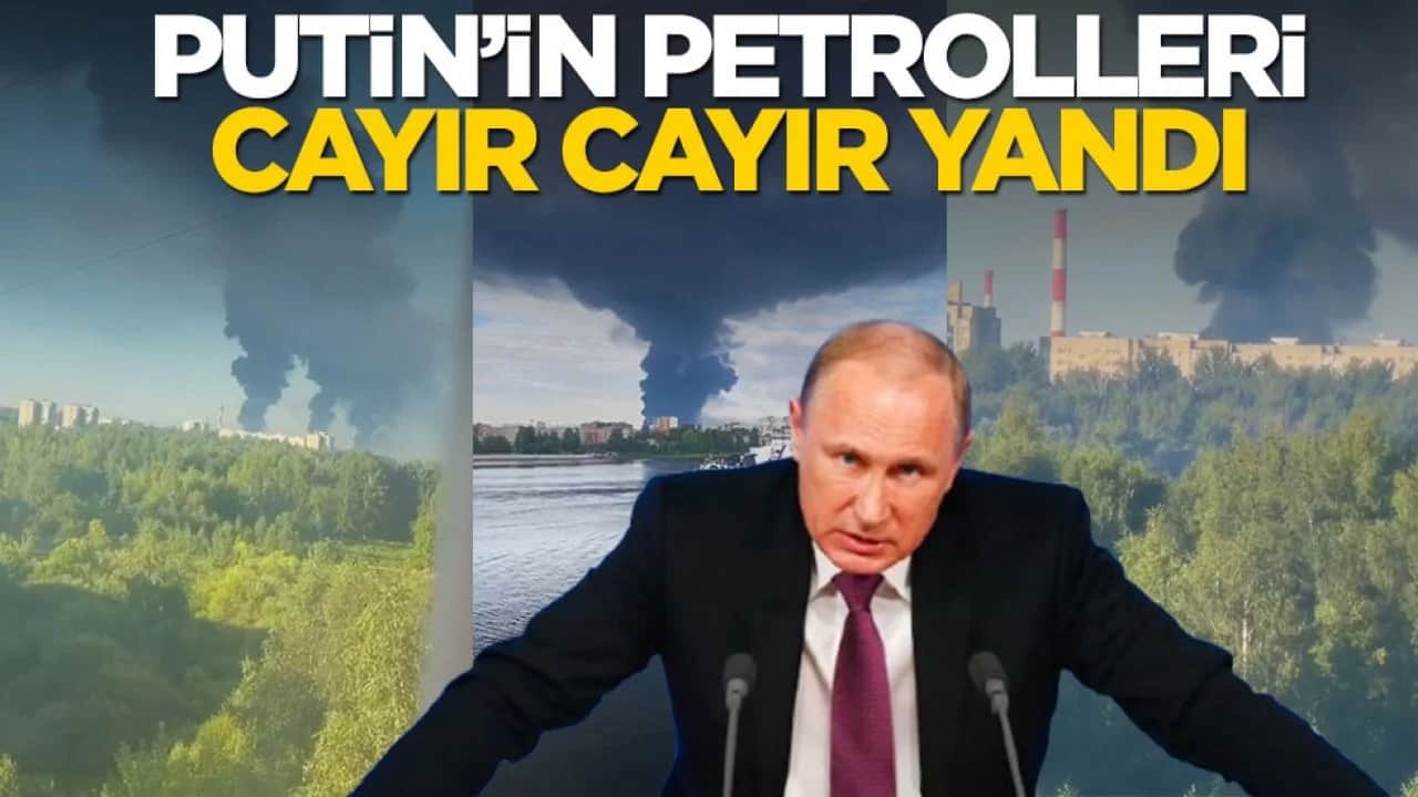 Putin'in petrolleri alev alev yandı!