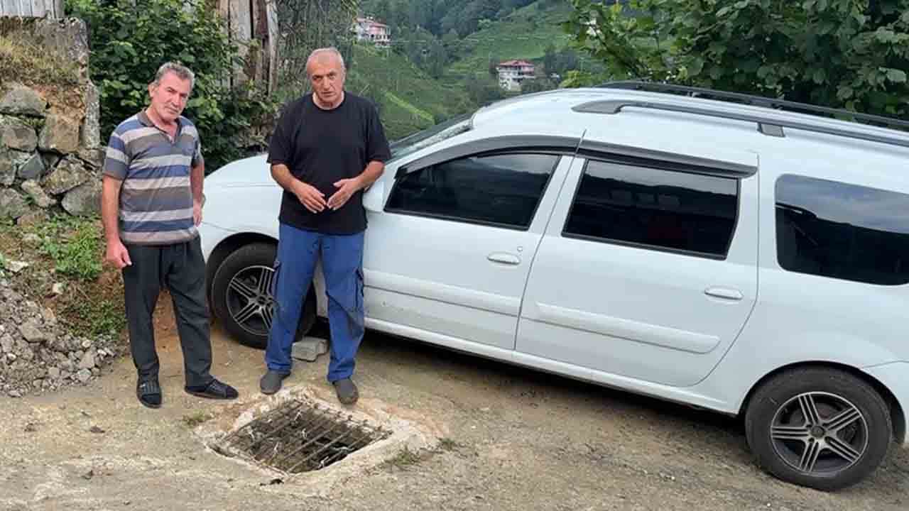 Foto - Rize’de yavru kediyi kurtarma seferberliği