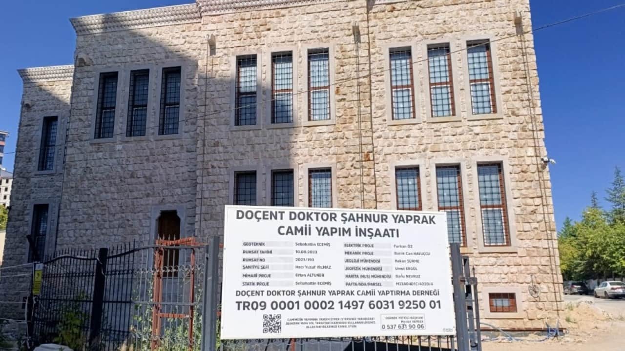 Foto - Şahnur Yaprak Camii gün sayıyor Niğde’de taşa işlenen medeniyetler mührü