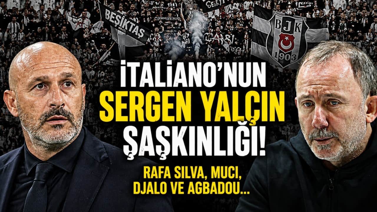 Şaka mı bu? Italiano'nun Sergen Yalçın şaşkınlığı! Rafa Silva, Muci, Djalo ve Agbadou!